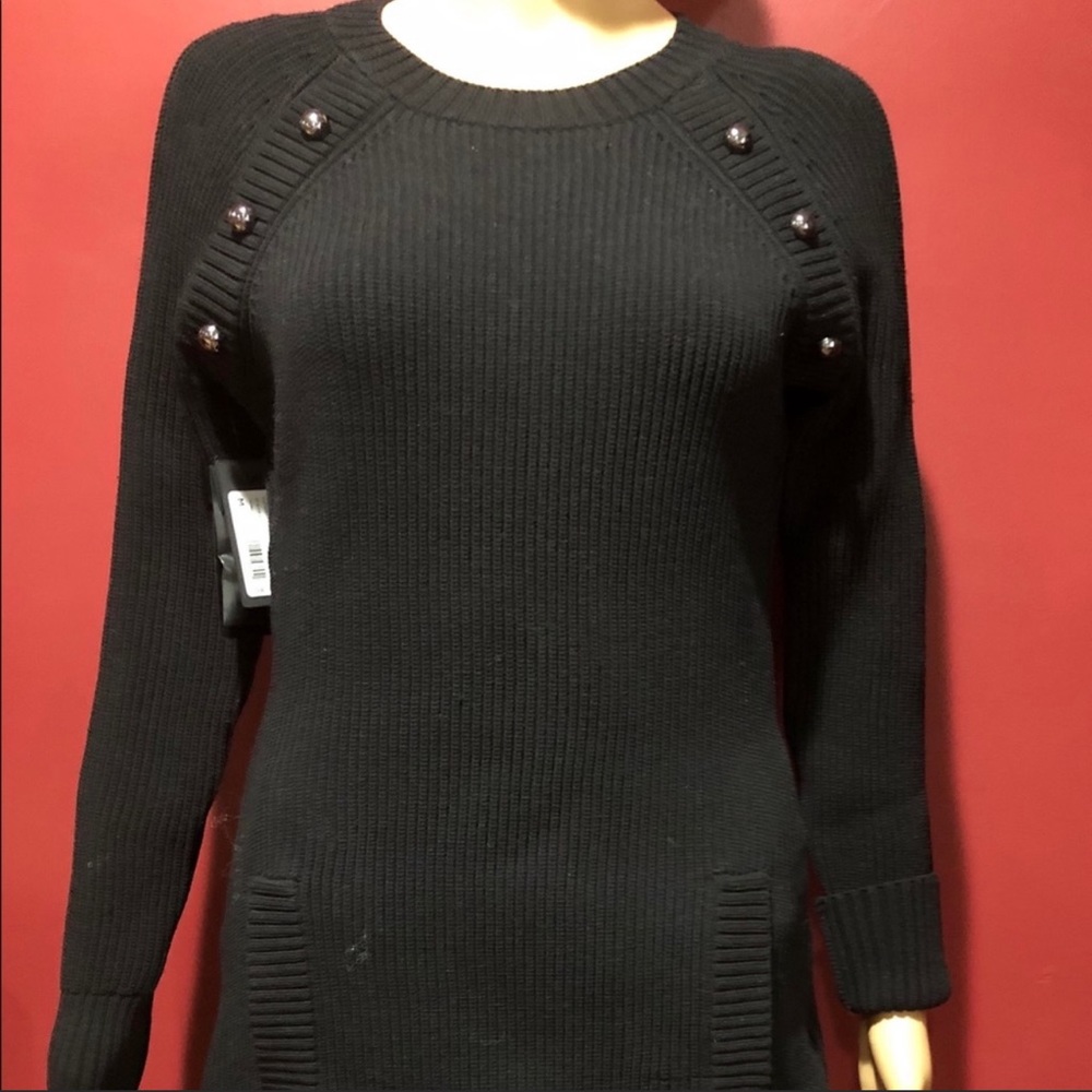 Guess by Marciano Black Crew Neck Sweater